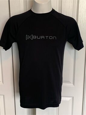 Burton AK Black Performance Logo Tee